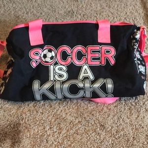 Over the shoulder soccer bag